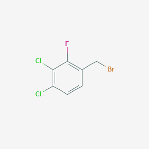 molecular formula C7H4BrCl2F B1447147 3,4-Dichloro-2-fluorobenzyl bromide CAS No. 1807053-29-7