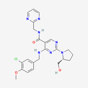 molecular formula C23H26ClN7O3 B1447171 R-Avanafil 