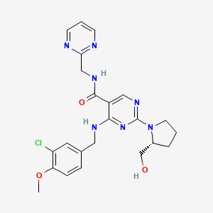 molecular formula C23H26ClN7O3 B1447171 R-Avanafil CAS No. 1638497-26-3
