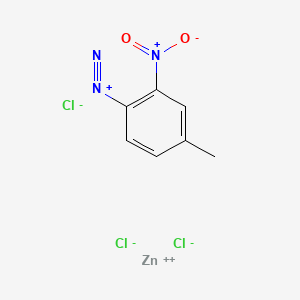 molecular formula C7H6Cl3N3O2Zn B14471770 Einecs 271-498-7 CAS No. 68568-56-9