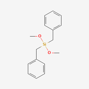 molecular formula C16H20O2Si B14471792 Dibenzyl(dimethoxy)silane CAS No. 67708-17-2