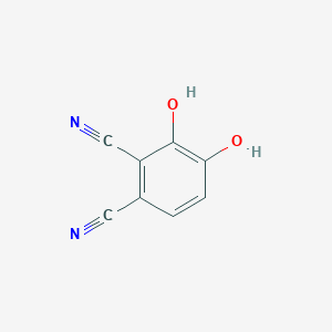 molecular formula C8H4N2O2 B14471794 3,4-Dihydroxybenzene-1,2-dicarbonitrile CAS No. 67326-54-9