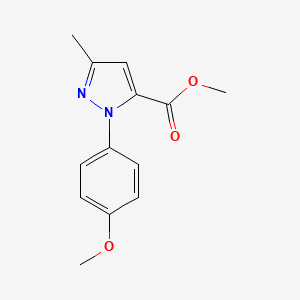 Methyl 1-(4-methoxyphenyl)-3-methyl-1H-pyrazole-5-carboxylate