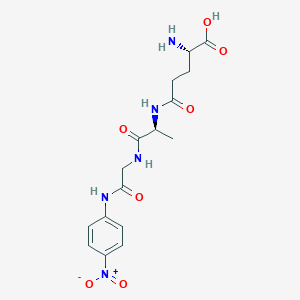 molecular formula C16H21N5O7 B1447192 H-Glu(Ala-Gly-pNA)-OH CAS No. 200003-11-8