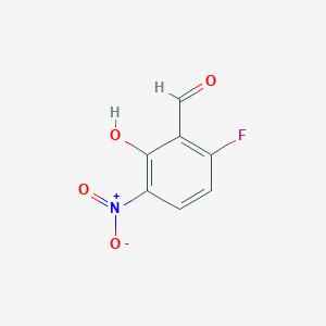 6-Fluoro-2-hydroxy-3-nitrobenzaldehyde