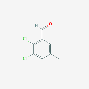 molecular formula C8H6Cl2O B1447212 2,3-Dichloro-5-methylbenzaldehyde CAS No. 1803824-18-1
