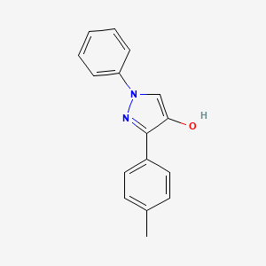 molecular formula C16H14N2O B1447214 1-Phenyl-3-p-tolyl-1H-pyrazol-4-ol CAS No. 1202029-50-2