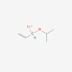 molecular formula C6H11LiO B14472159 lithium;2-prop-2-enoxypropane CAS No. 72520-12-8