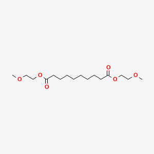 molecular formula C16H30O6 B14472187 Bis(2-methoxyethyl) sebacate CAS No. 71850-03-8