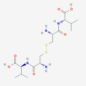 molecular formula C16H30N4O6S2 B1447227 (H-Cys-Val-OH)2 CAS No. 21141-84-4