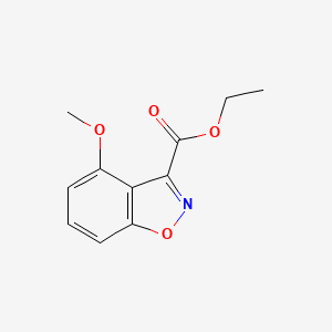 Ethyl 4-methoxybenzo[d]isoxazole-3-carboxylate