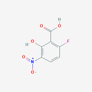 6-Fluoro-2-hydroxy-3-nitrobenzoic acid