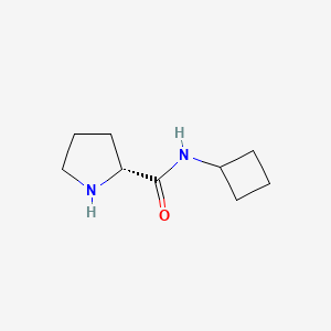 (2R)-N-cyclobutylpyrrolidine-2-carboxamide