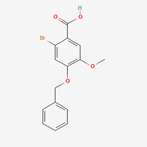 4-(Benzyloxy)-2-bromo-5-methoxybenzoic acid