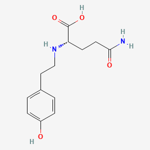 molecular formula C13H18N2O4 B14472489 gamma-Glutamyl tyramine CAS No. 65520-56-1