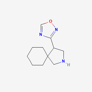 3-(2-Azaspiro[4.5]decan-4-yl)-1,2,4-oxadiazole
