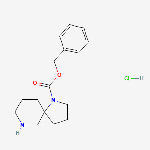 Benzyl 1,7-diazaspiro[4.5]decane-1-carboxylate hydrochloride