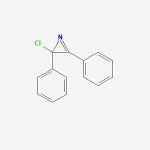 molecular formula C14H10ClN B14472529 2-Chloro-2,3-diphenyl-2H-azirene CAS No. 72040-08-5