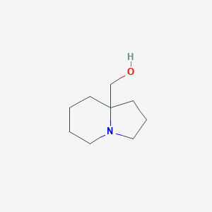 molecular formula C9H17NO B1447266 (hexahydroindolizin-8a(1H)-yl)methanol CAS No. 1788874-18-9