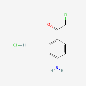 1-(4-Amino-phenyl)-2-chloro-ethanone hydrochloride