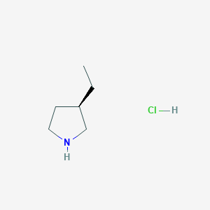 (3R)-3-ethylpyrrolidine hydrochloride
