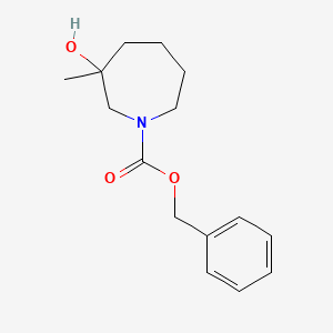 Benzyl 3-hydroxy-3-methylazepane-1-carboxylate