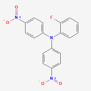 2-Fluoro-N,N-bis(4-nitrophenyl)aniline