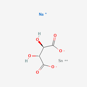 molecular formula C4H4NaO6Sn B14473023 Tin sodium tartrate CAS No. 72378-89-3
