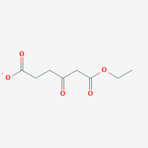 molecular formula C8H11O5- B14473042 6-Ethoxy-4,6-dioxohexanoate CAS No. 71028-86-9