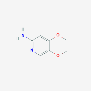 2,3-Dihydro-[1,4]dioxino[2,3-c]pyridin-7-amine