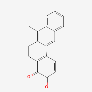 molecular formula C19H12O2 B14473324 7-Methylbenz(a)anthracene-3,4-dione CAS No. 71989-02-1