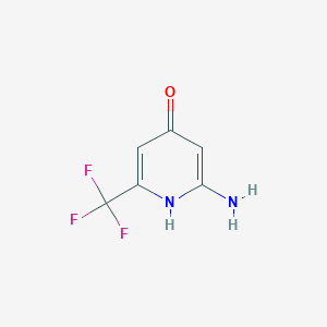 2-Amino-4-hydroxy-6-(trifluoromethyl)pyridine