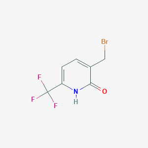 3-Bromomethyl-2-hydroxy-6-(trifluoromethyl)pyridine