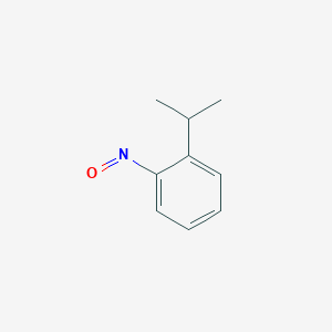 molecular formula C9H11NO B14473480 1-Nitroso-2-(propan-2-yl)benzene CAS No. 67083-38-9