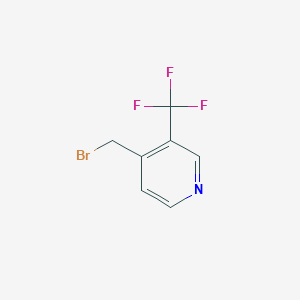 4-(Bromomethyl)-3-(trifluoromethyl)pyridine