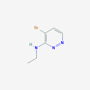 4-Bromo-N-ethylpyridazin-3-amine