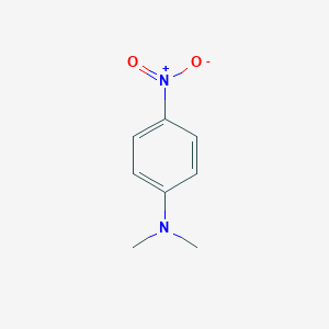 molecular formula C8H10N2O2 B014474 N,N-Dimethyl-4-nitroaniline CAS No. 100-23-2