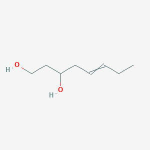 molecular formula C8H16O2 B14474059 Oct-5-ene-1,3-diol CAS No. 71677-24-2