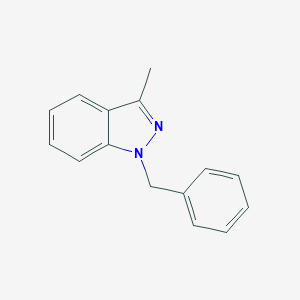 molecular formula C15H14N2 B144741 1-Benzyl-3-methyl-1H-indazole CAS No. 128364-67-0