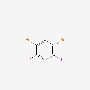 B1447424 2,6-Dibromo-3,5-difluorotoluene CAS No. 1805121-78-1