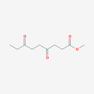 molecular formula C10H16O4 B14474274 Methyl 4,7-dioxononanoate CAS No. 66085-98-1