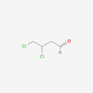 molecular formula C4H6Cl2O B14474472 3,4-Dichlorobutanal CAS No. 66492-72-6