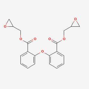 molecular formula C20H18O7 B14474527 Bis[(oxiran-2-yl)methyl] 2,2'-oxydibenzoate CAS No. 66469-17-8