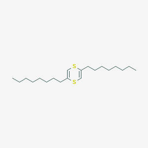 molecular formula C20H36S2 B14474587 2,5-Dioctyl-1,4-dithiine CAS No. 65933-41-7