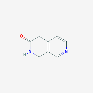 molecular formula C8H8N2O B1447460 1,2-Dihydro-2,7-naphthyridin-3(4H)-one CAS No. 1123169-61-8