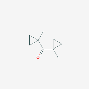 molecular formula C9H14O B14474666 Bis(1-methylcyclopropyl)methanone CAS No. 68498-77-1