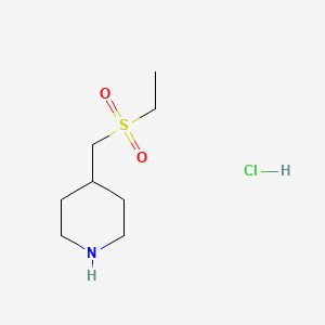 4-[(Ethanesulfonyl)methyl]piperidine hydrochloride