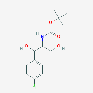 Boc-D-threo-3-(4-chlorophenyl)serinol