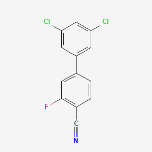 4-(3,5-Dichlorophenyl)-2-fluorobenzonitrile