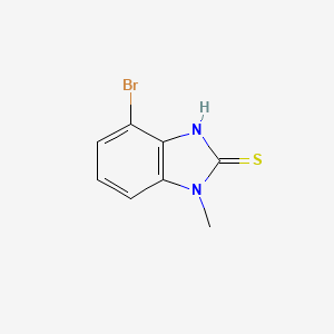 4-bromo-1-methyl-2,3-dihydro-1H-1,3-benzodiazole-2-thione